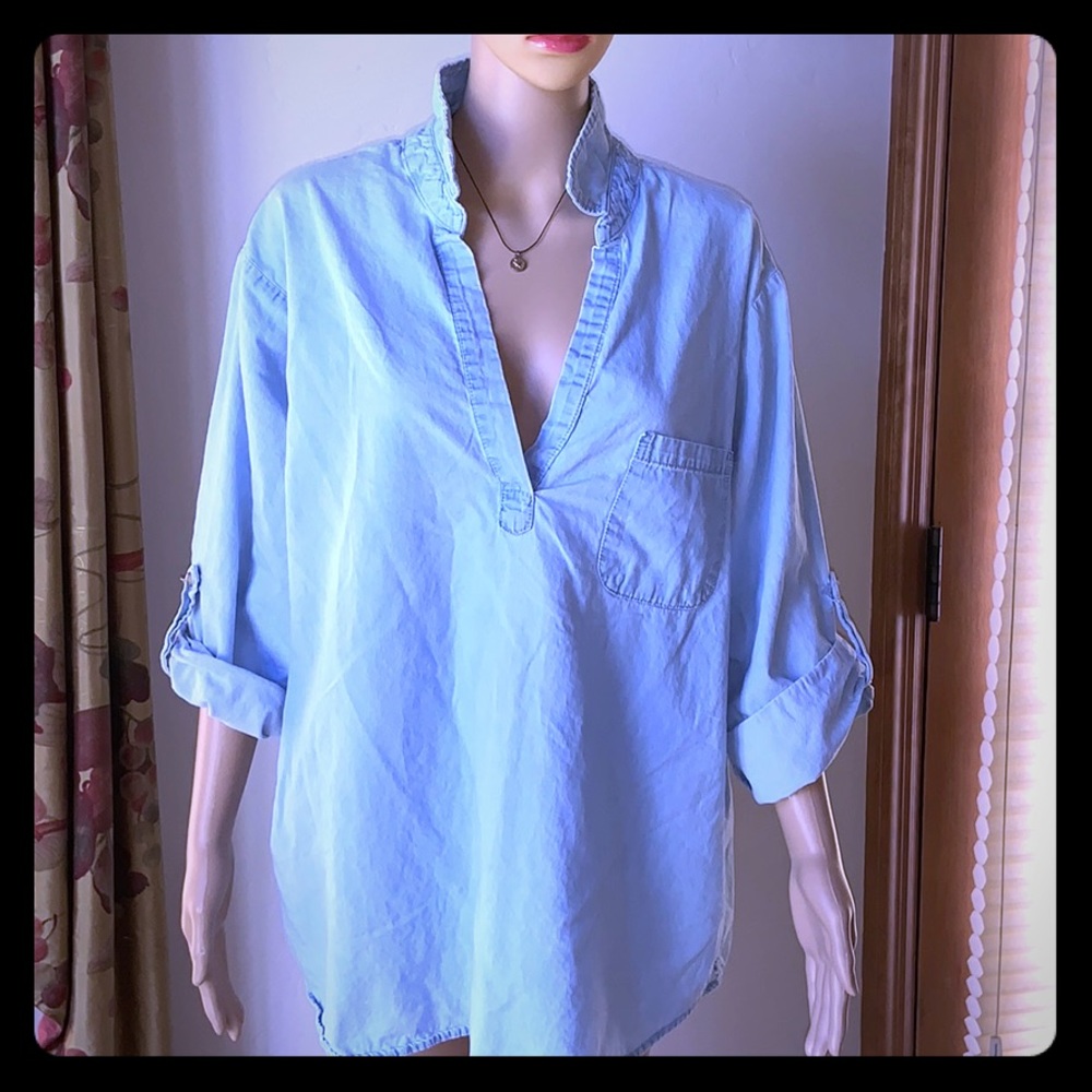 ❤️Light Denim Shirt!